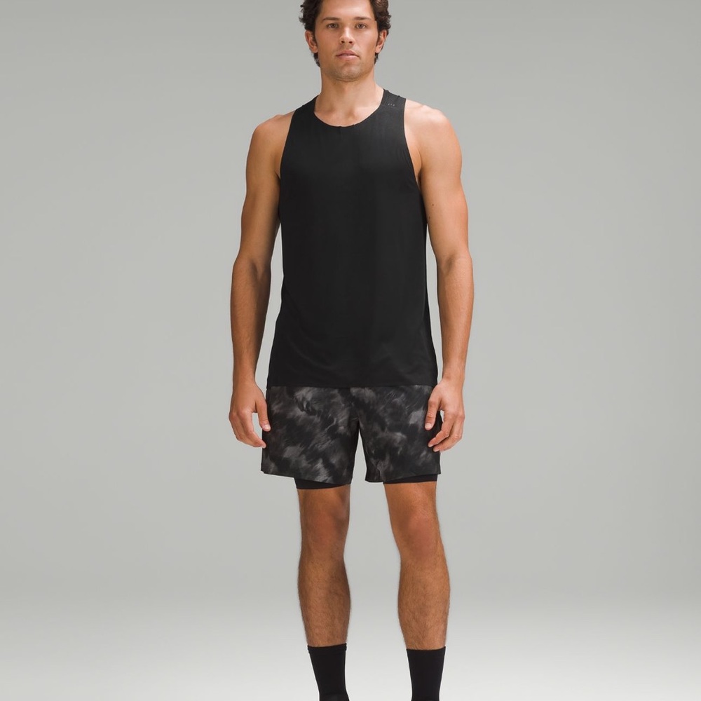 Fast and Free Singlet - Men’s Lululemon Airflow Tank Size Medium